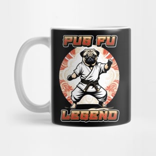 Pug Fu Legend Mug